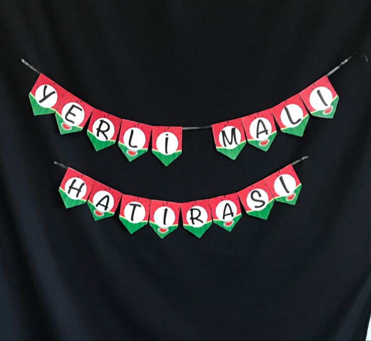 Yerli Malı Haftası İle İlgili Afiş Tasarımı