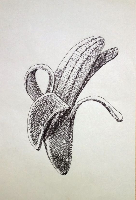 Banananın Çizimi: Gerçekçi Sanat ve Tekniği