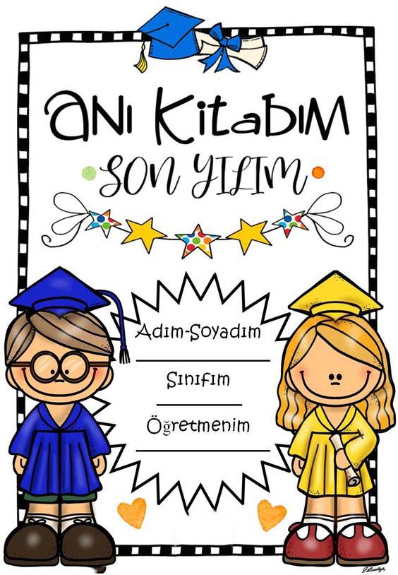 SON YILIM ANI KİTABIM - Mezuniyet Temalı Eğitsel Materyal