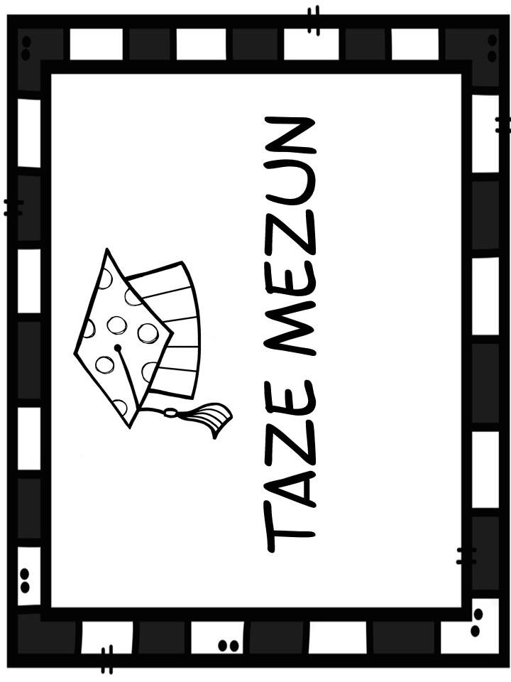 Taze Mezun - Mezuniyet Temalı Eğitim Materyali