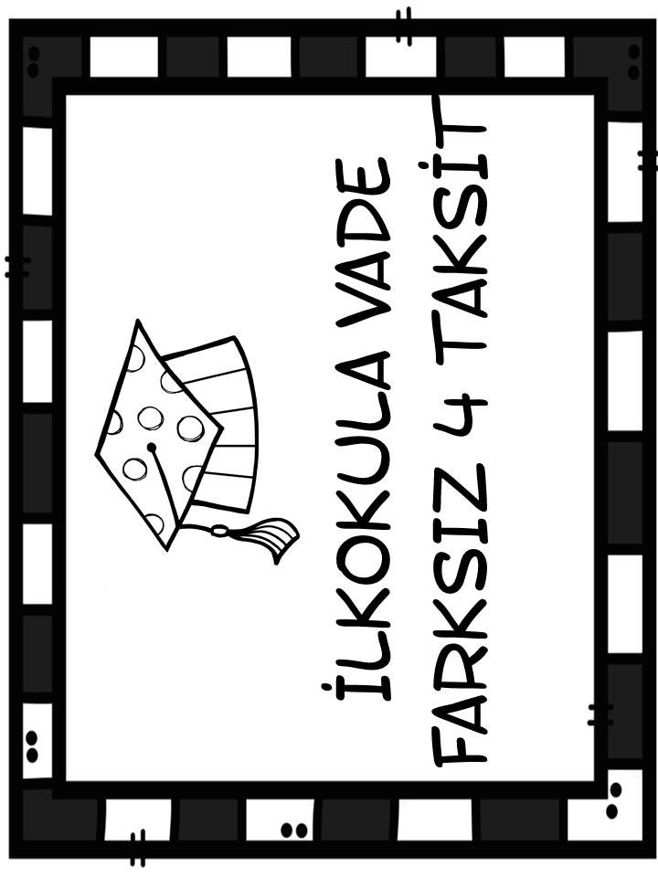 İlkokula Vade Farksız 4 Taksit Eğitim Materyali