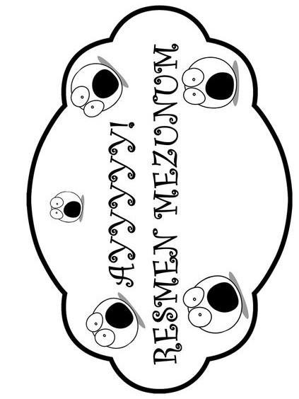 Ayyyyy! Resmen Mezunum! Görseli