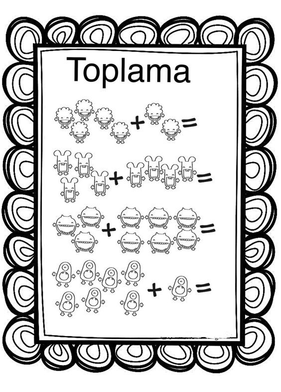Toplama Çalışma Sayfası Önizlemesi