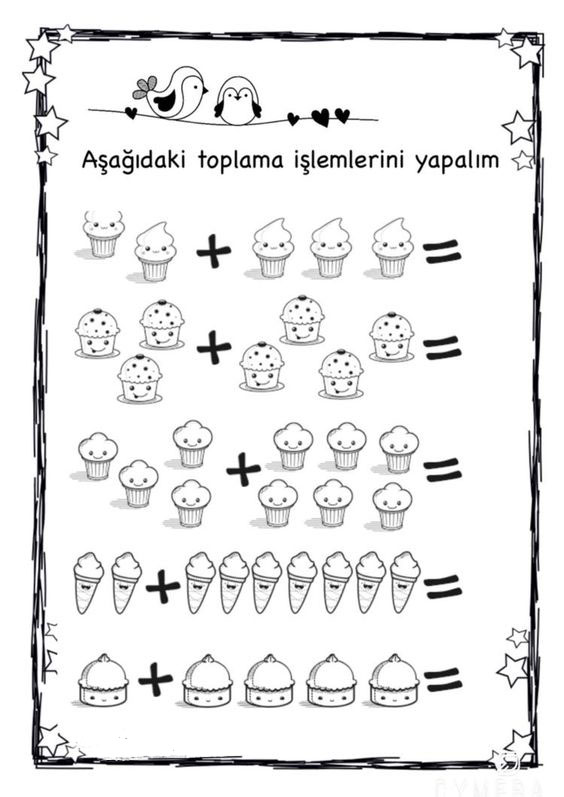 Eğlenceli Toplama İşlemleri: Dondurma ve Keklerle Matematik Eğitimi