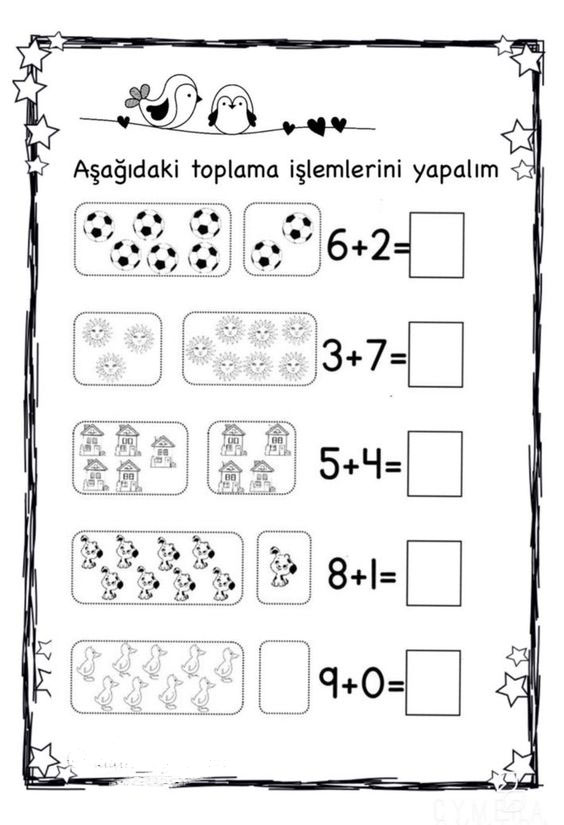 Eğlenceli Toplama İşlemleri: Sayılar ve Nesnelerle Temel Matematik