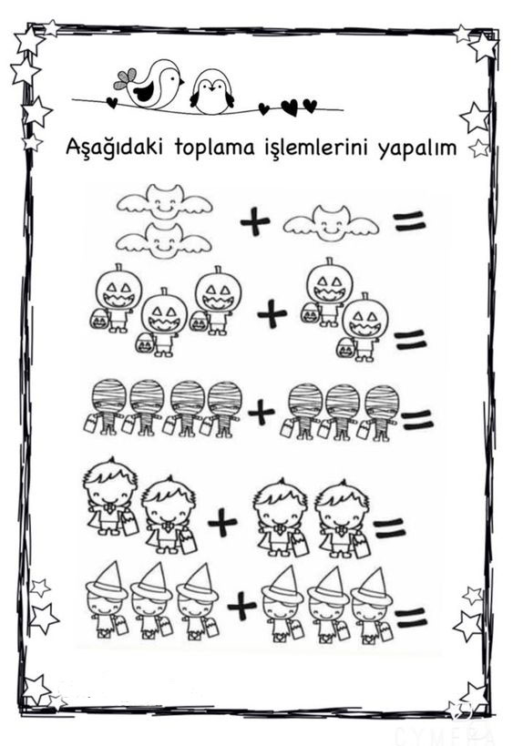 Toplama İşlemleri Eğitimi: Rakamlar ve Karakterler İle Temel Matematik Uygulamaları