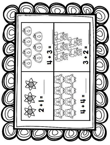 Eğlenceli Toplama ve Çıkarma Alıştırmaları: 4+3, 3+2, 2+1, 4+4 ile Sayı Hesaplama