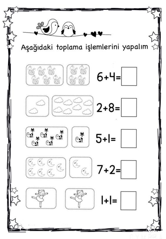 Eğitici Toplama İşlemleri: Temel Matematik alıştırmaları
