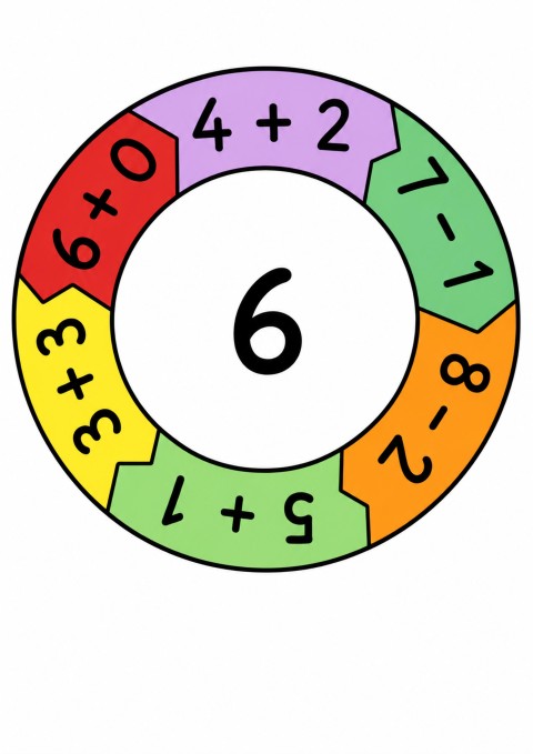 Matematik Problemleri ve Çözümleri: 6 Sayısı Etrafında Toplanan Toplama ve Çıkarma İşlemleri