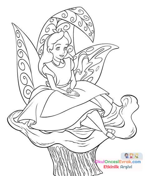 Alice harikalar diyarı Boyama (5)