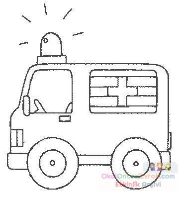 ambulans boyama