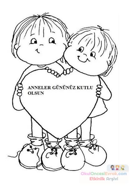 anneler_günü_kart_örnekleri_kalp_ve_çocuklar