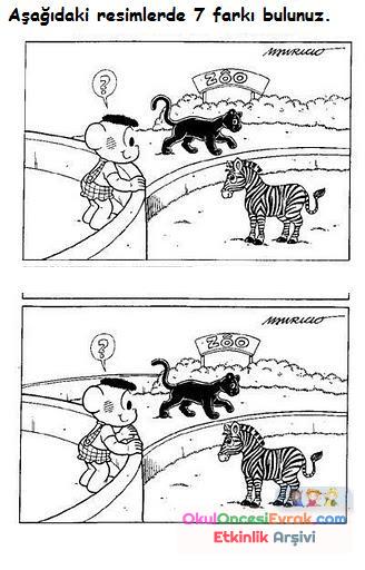 Aralarındaki Farkı Bul (9)