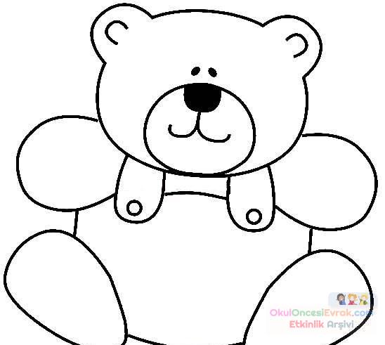 Panda Boyama Sayfaları Bebek Ve Ayıcık Boyama Sayfası