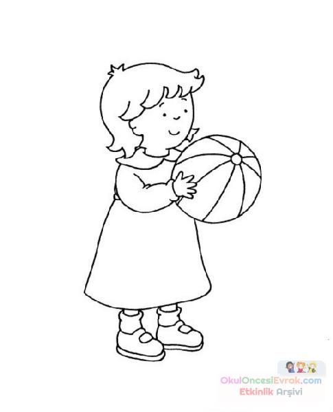 Caillou Kayu Boyama (1)
