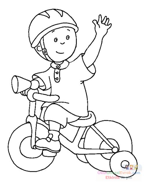 caillou_boyama