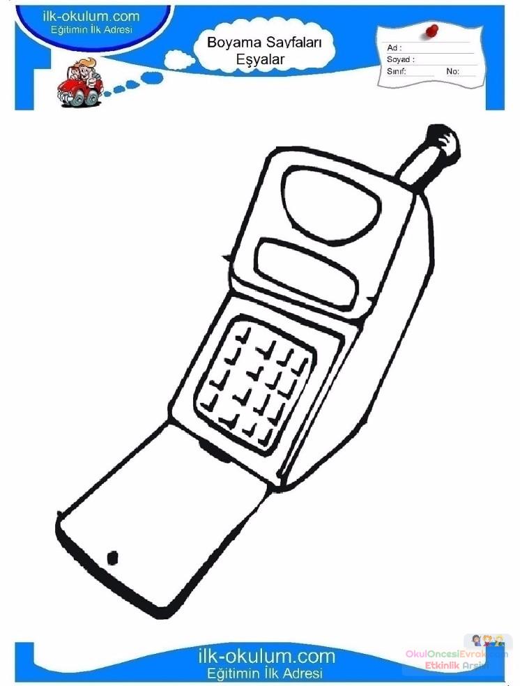 çocuklar-için-Cep-Telefonu-eşyalar-boyama-sayfası-15 (1)
