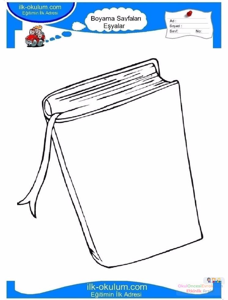 çocuklar-için-Defter-eşyalar-boyama-sayfası-12