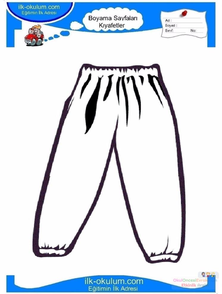çocuklar-için-Eşofman-Pijama-kıyafet-giysi-boyama-sayfası-5