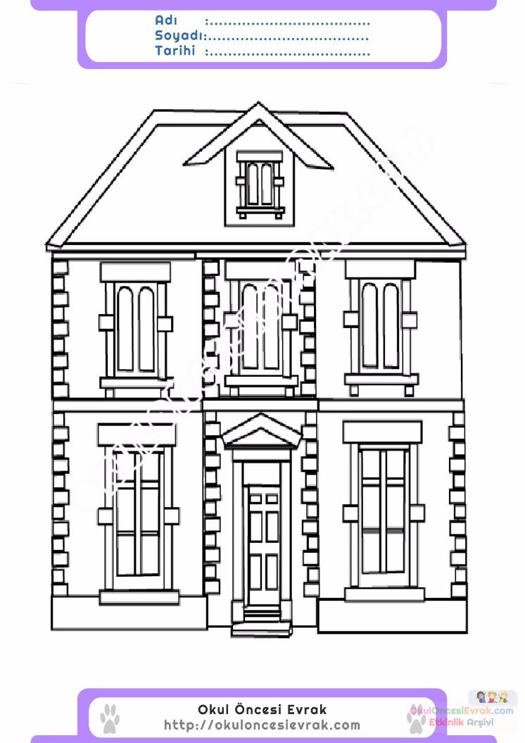 çocuklar-için-Ev-yapılar-binalar-boyama-sayfası-36