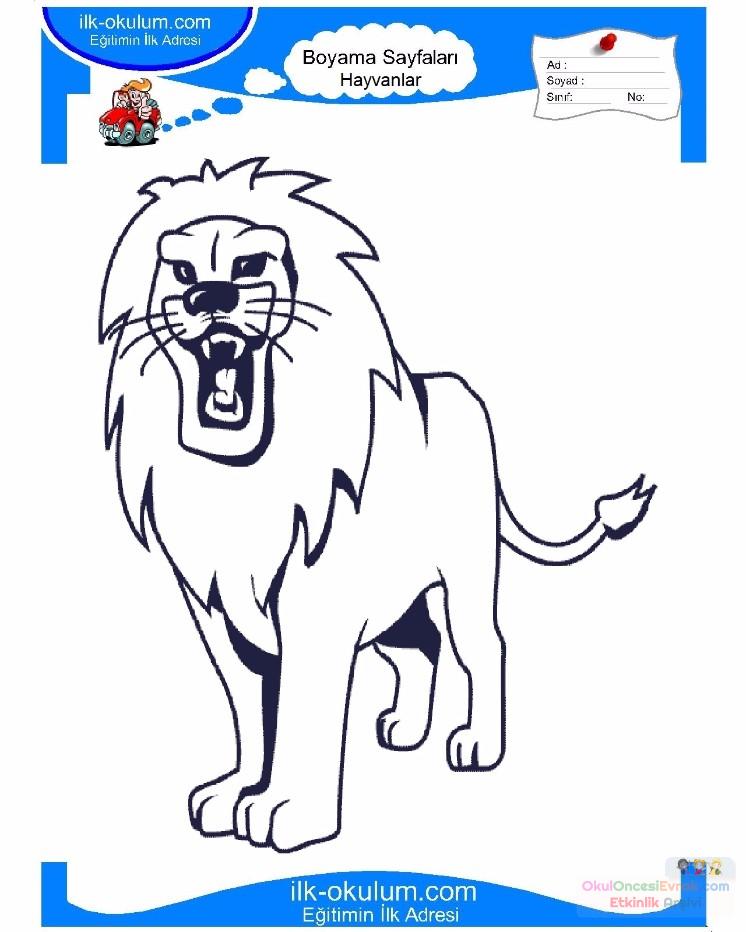 çocuklar-için-hayvan-Aslan-boyama-sayfası-10