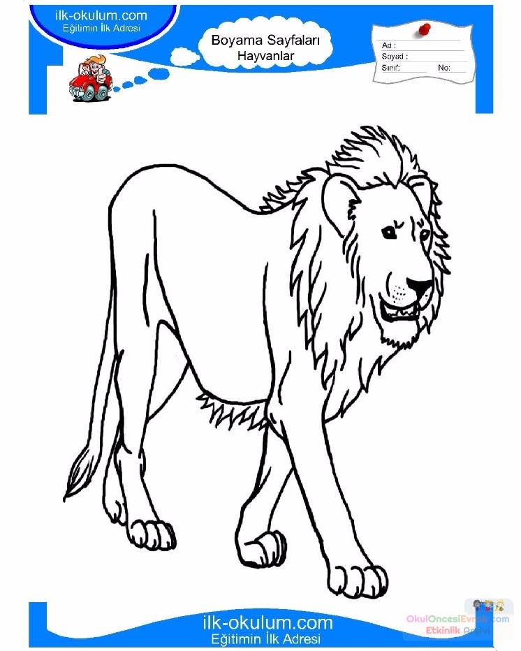 çocuklar-için-hayvan-Aslan-boyama-sayfası-8
