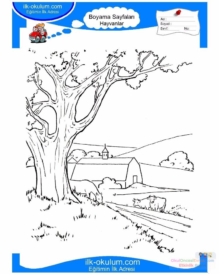 çocuklar-için-hayvan-Çiftlik-Hayvanları-boyama-sayfası-42