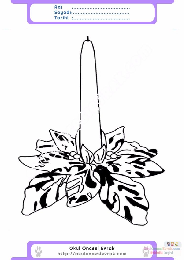 çocuklar-için-Mum-eşyalar-boyama-sayfası-8 (1)