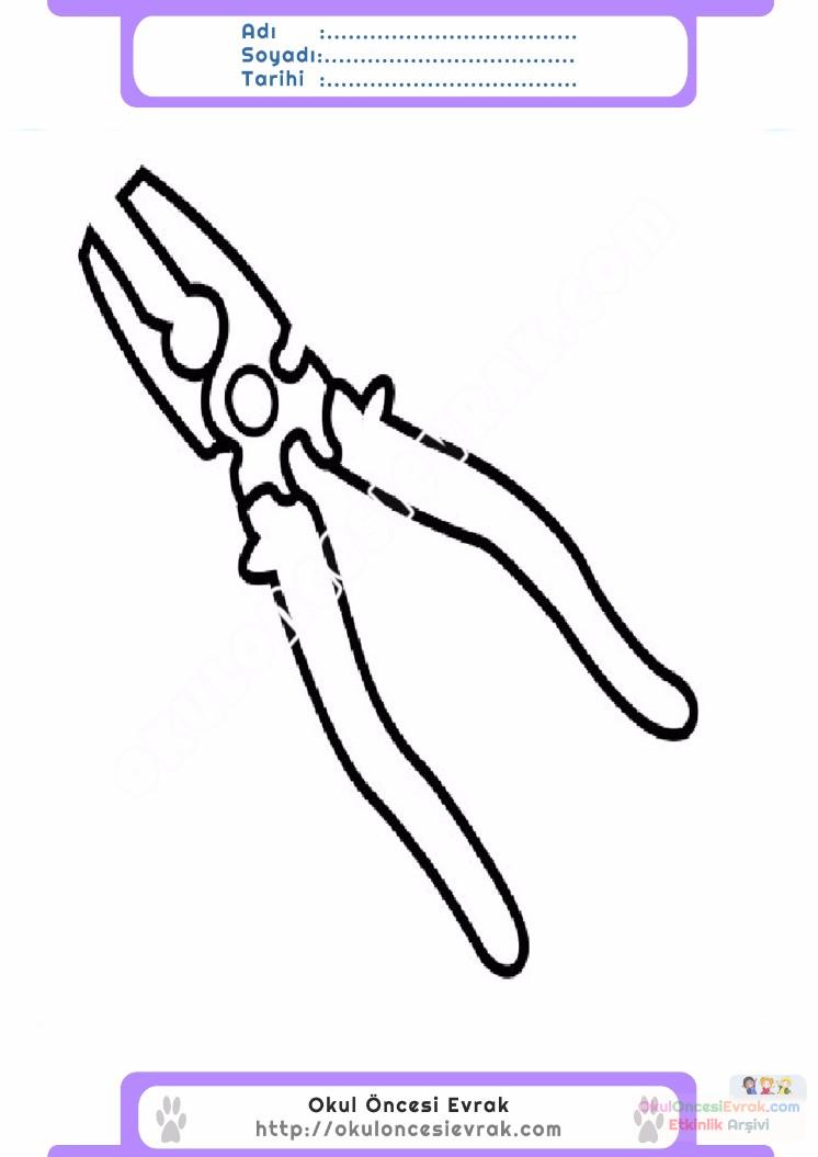 çocuklar-için-Pense-eşyalar-boyama-sayfası-2