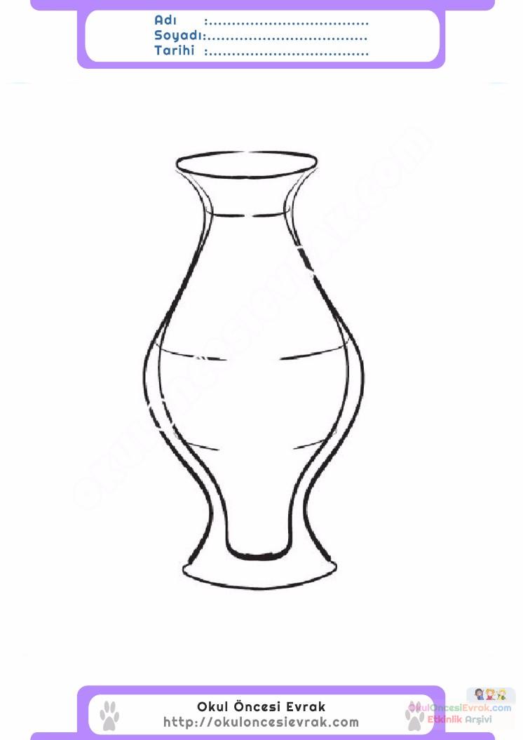 çocuklar-için-Sürahi-eşyalar-boyama-sayfası-12