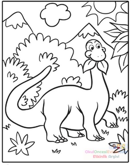 cute-dinosaur-coloring-page-dinosaurs-Kopyala