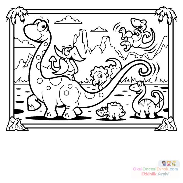 dinosaur-coloring-pages-t-rex-Kopyala