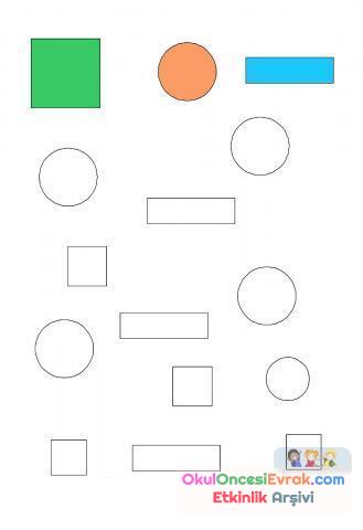 Geometrik Şekiller Kavram (2)