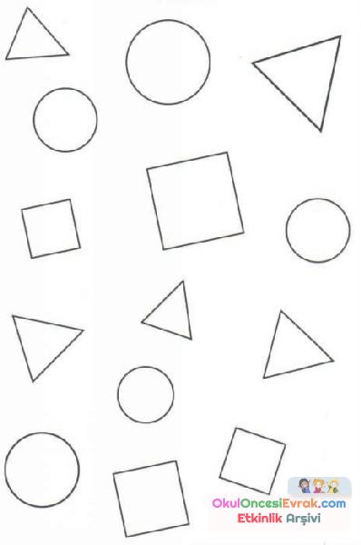 Geometrik Şekiller Kavram (23)