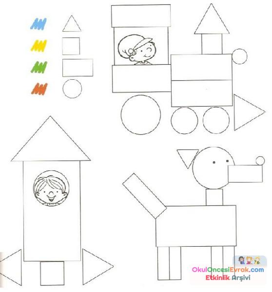 Geometrik Şekiller Kavram (29)