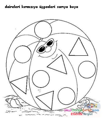 Geometrik Şekiller Kavram (35)