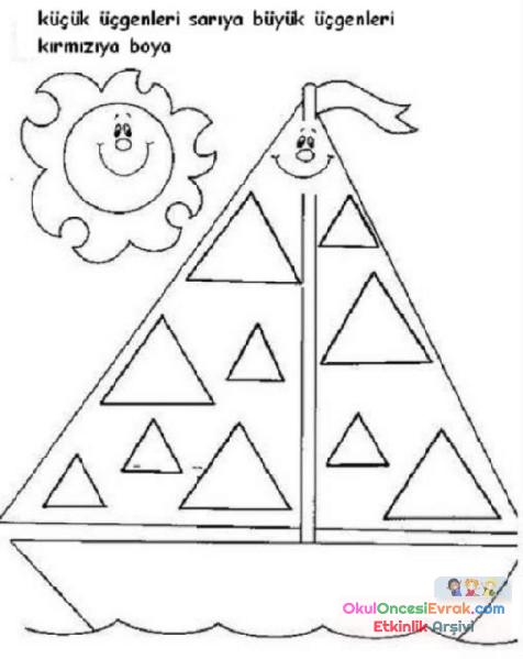 Geometrik Şekiller Kavram (36)