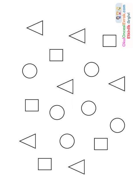 Geometrik Şekiller Kavram (38)