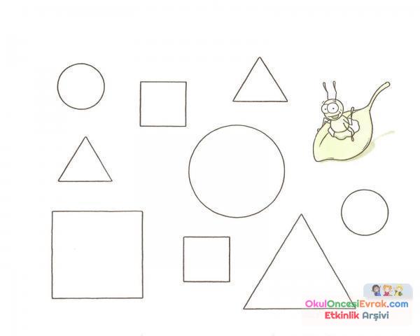 Geometrik Şekiller Kavram (44)
