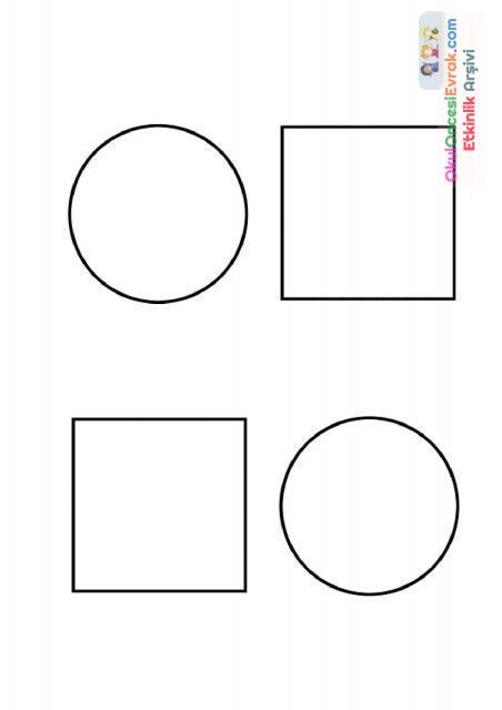 Geometrik Şekiller Kavram (47)