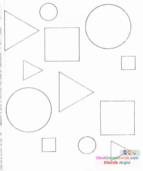 Geometrik Şekiller Kavram (9)