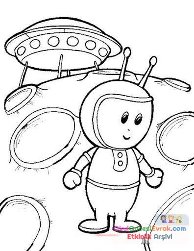 Gökyüzünde Neler Var astronot (12)