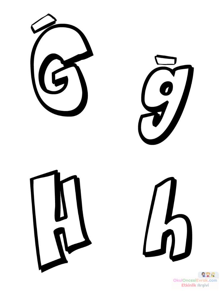 Harf -Ğ H