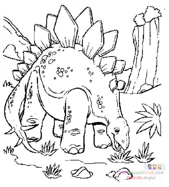 Jurassic-Park-Dinosaur-Eat-Free-Printable-Coloring-Pages-Kopyala