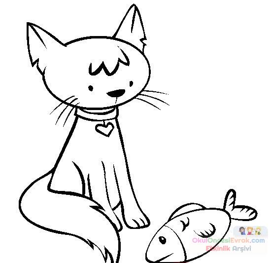 Kedi Hayvanlar Boyama (13)