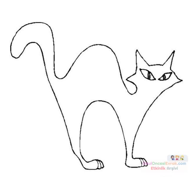 Kedi Hayvanlar Boyama (15)