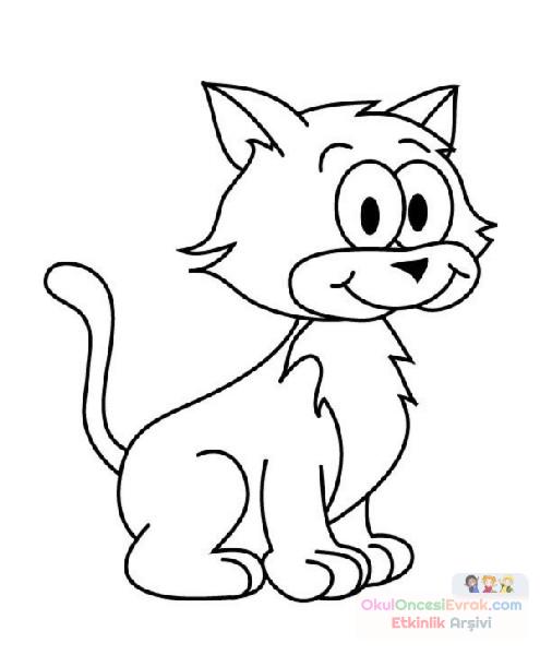 Kedi Hayvanlar Boyama (16)