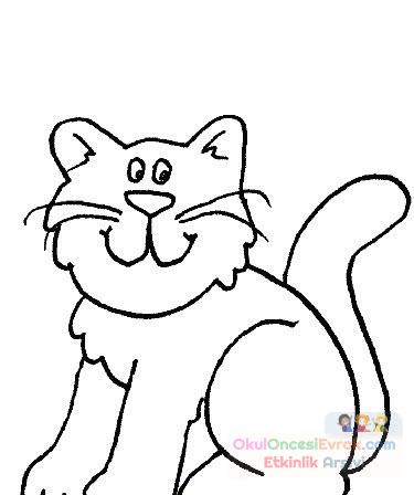 Kedi Hayvanlar Boyama (20)
