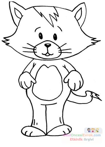 Kedi Hayvanlar Boyama (39)