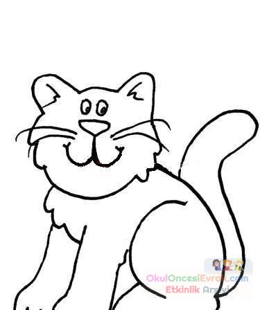 Kedi Hayvanlar Boyama (65)